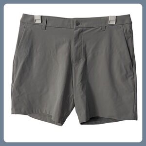Men's Gray‎ Lululemon Golf Shorts Lightweight Casual Athletic Activewear